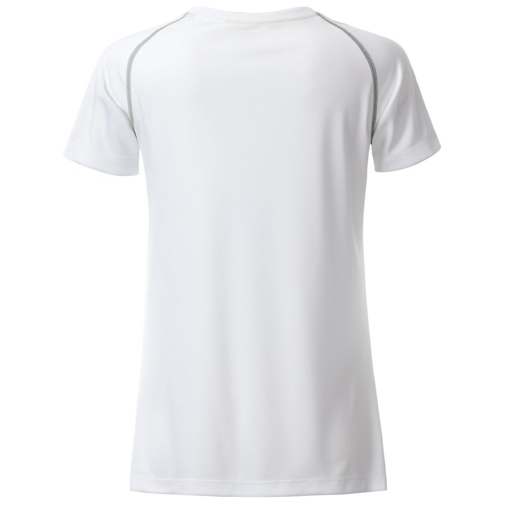 James & Nicholson Dámské funkční tričko JN495 - Černá / bílá | L