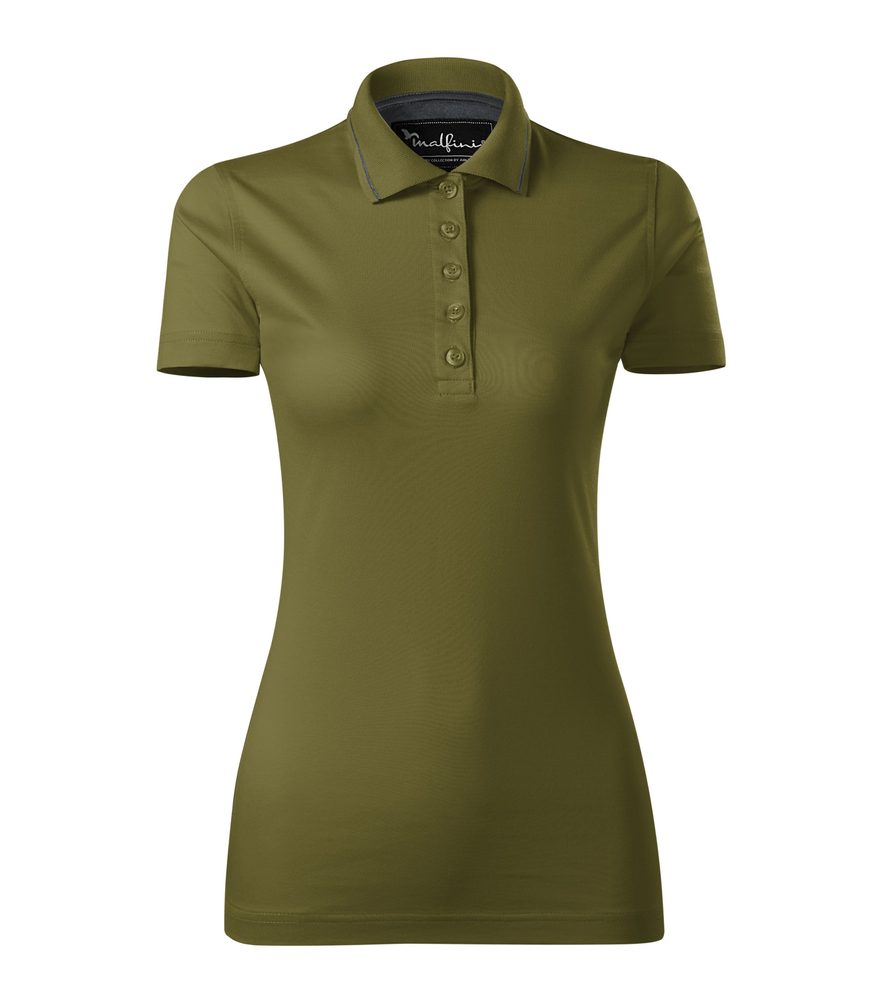 MALFINI Dámská polokošile Grand - Avocado green | L