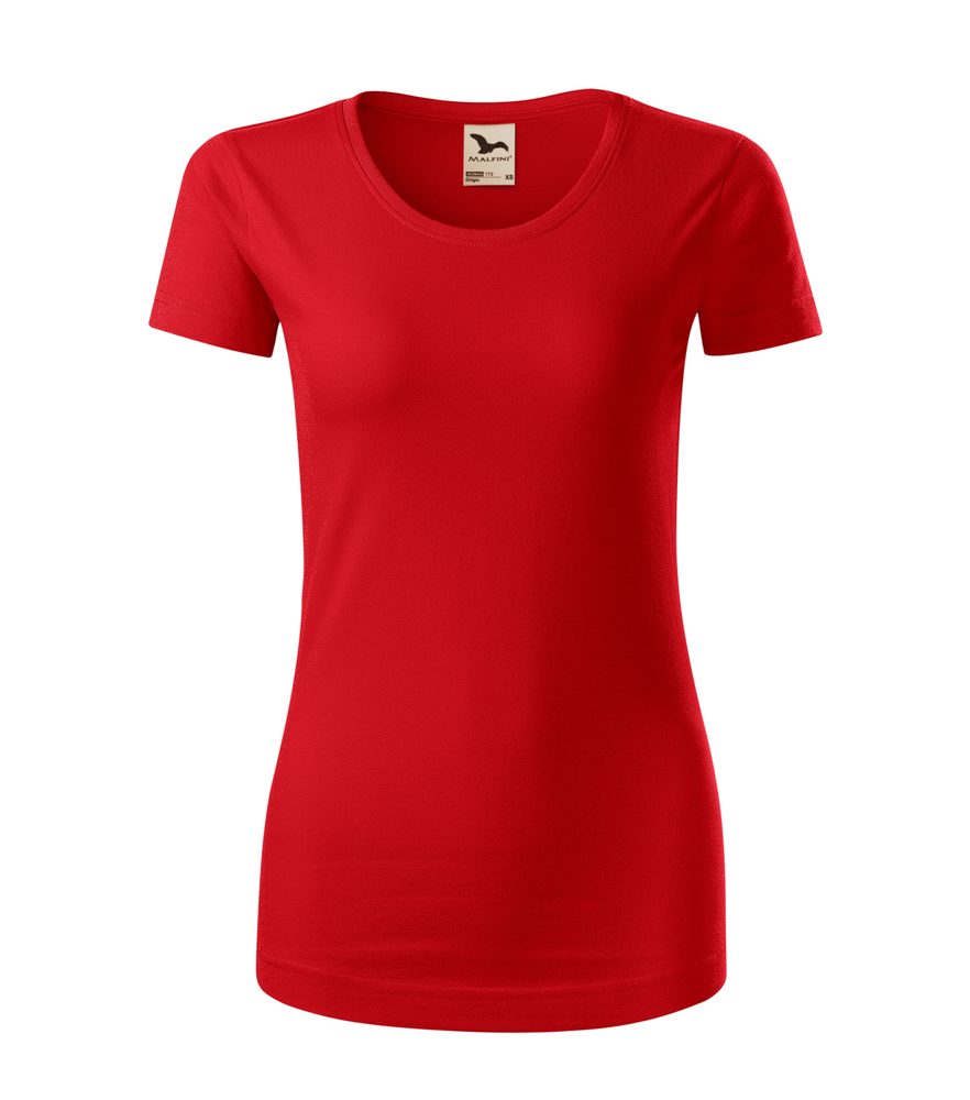 MALFINI Dámske tričko Origin - Červená | XS