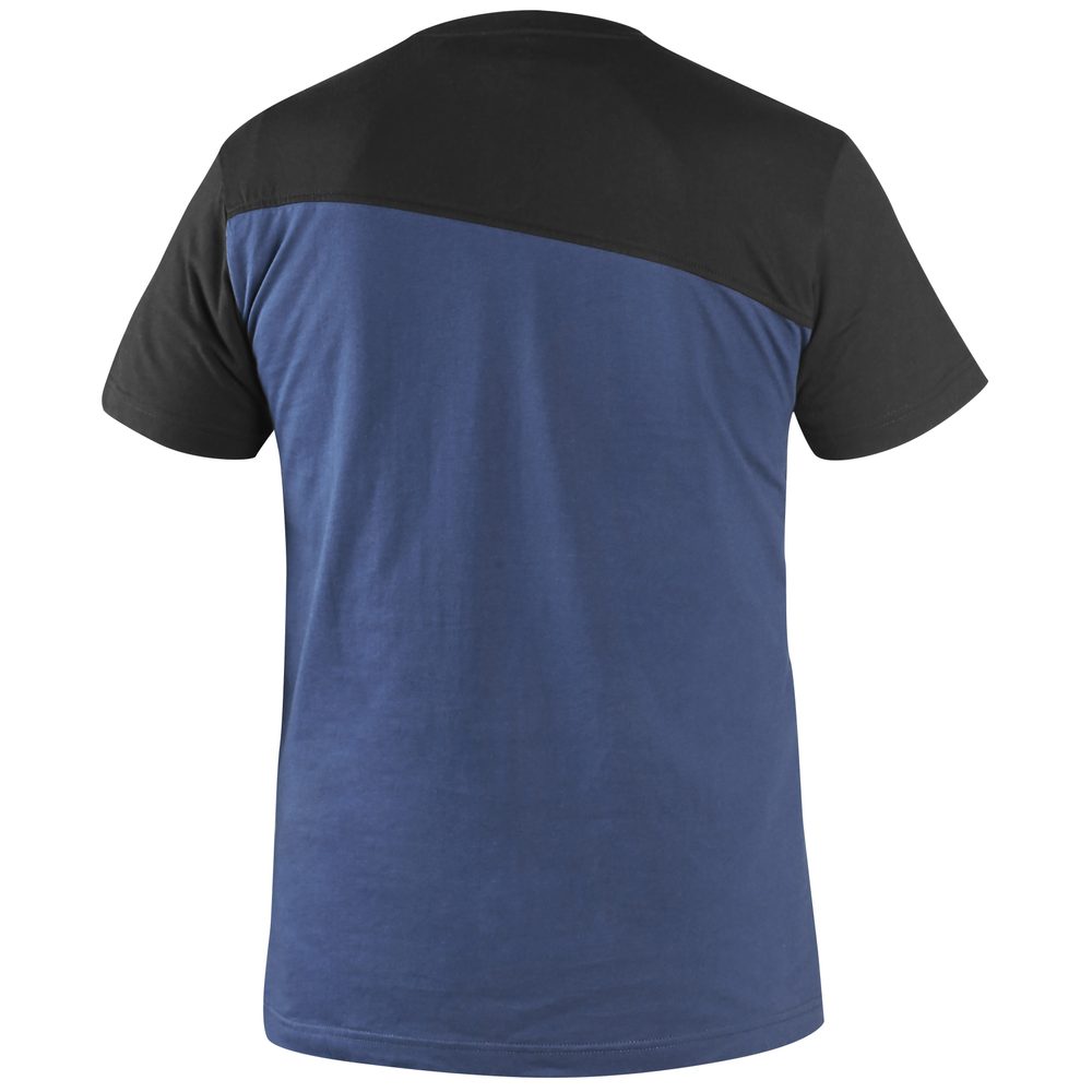 Canis (CXS) Pánské tričko CXS OLSEN - Ocelově modrá / černá | L