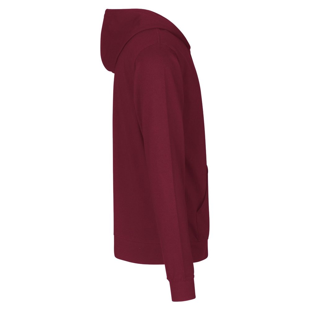 Neutral Ľahká mikina na zips z organickej Fairtrade bavlny - Bordeaux | XXXL