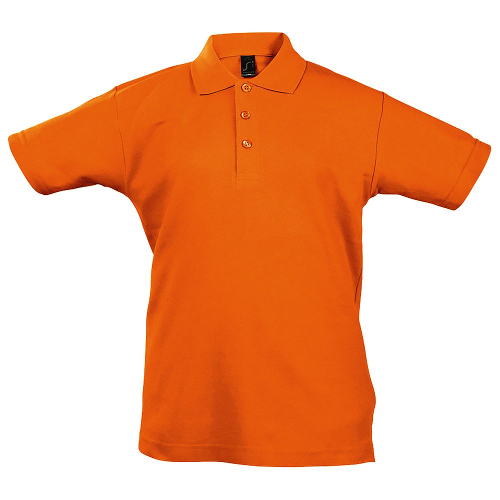 SOL\'S Detská polokošeľa Summer - Oranžová | 10 rokov (130/140)