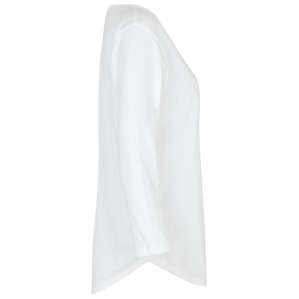 Neutral Dámské tričko s 3/4 rukávem z organické Fairtrade bavlny - Sportovně šedá | S