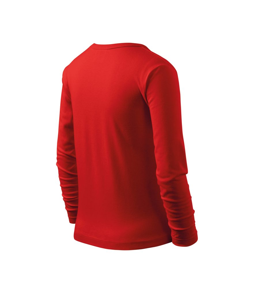 MALFINI Detské tričko s dlhým rukávom Long Sleeve - Čierna | 110 cm (4 roky)