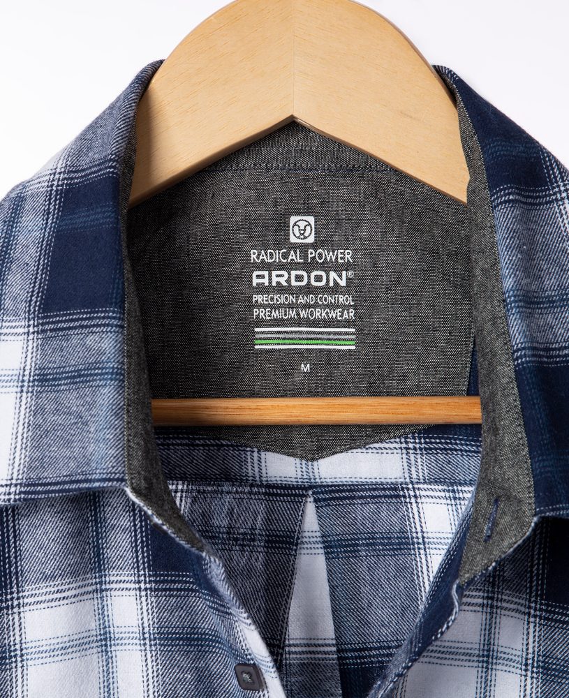 Ardon Flanelová košeľa ARDON OPTIFLANNELS - Čierna | XL