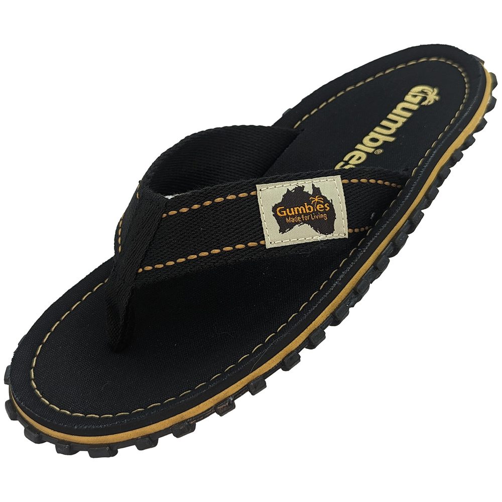 Gumbies Pánské žabky Gumbies Islander - Classic black | 47