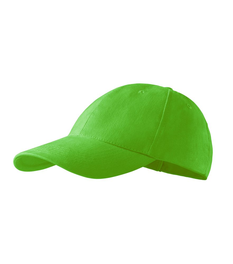 Levně MALFINI Kšiltovka 6P - Apple green
