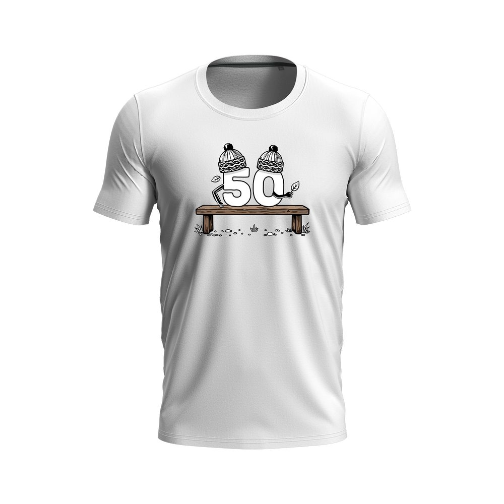 Tricou pentru bărbați pentru aniversarea de 50 de ani