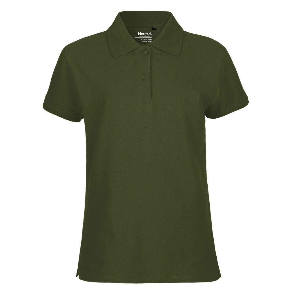 Neutral Dámská polokošile Classic z organické Fairtrade bavlny - Military | L