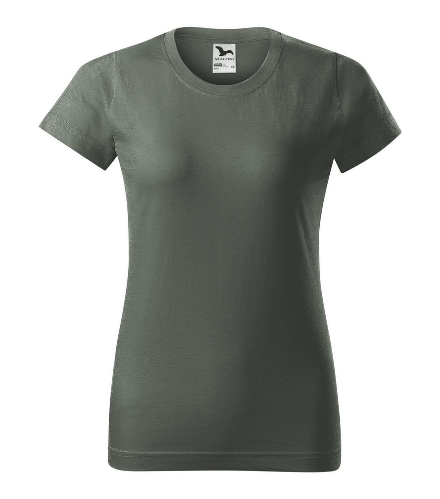 MALFINI (Adler) Dámske tričko Basic - Tmavá bridlica | L