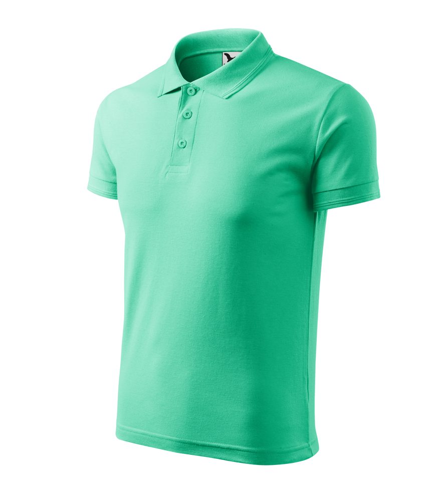 MALFINI Pánská polokošile Pique Polo - Apple green | L