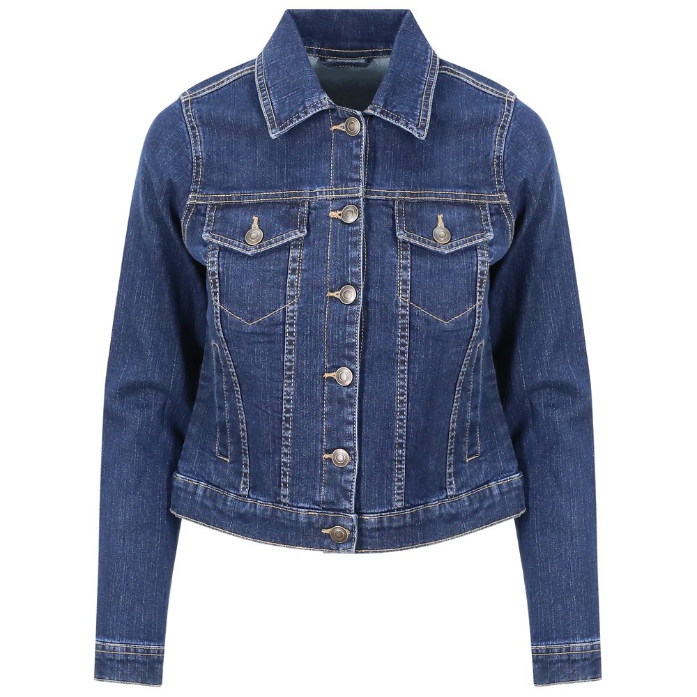 E-shop So Denim Dámska džínsová bunda Olivia # Tmavomodrá