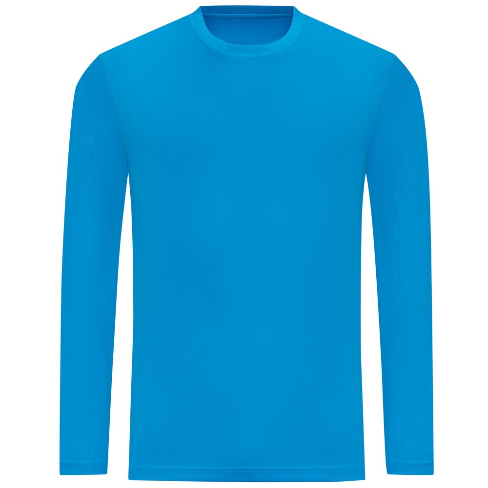 Just Cool Pánske športové tričko s dlhým rukávom Cool T - Zafírová modrá | XL