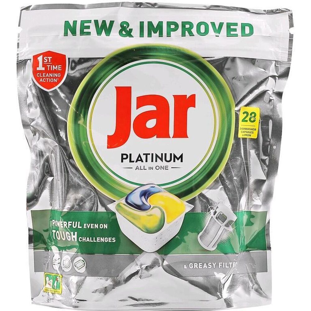 Capsule pentru mașina de spălat vase Jar Platinum 28 buc