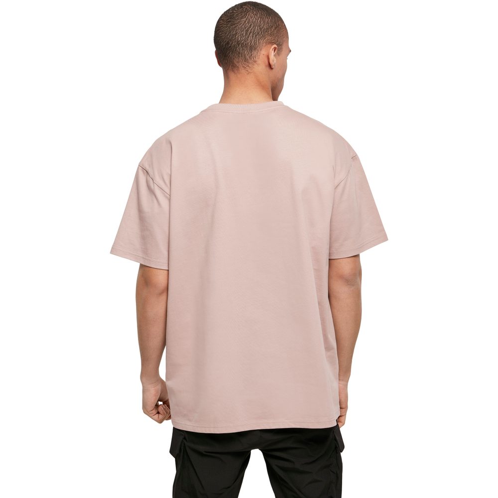 Build Your Brand Pánske tričko Heavy Oversize Tee - Cherry | L