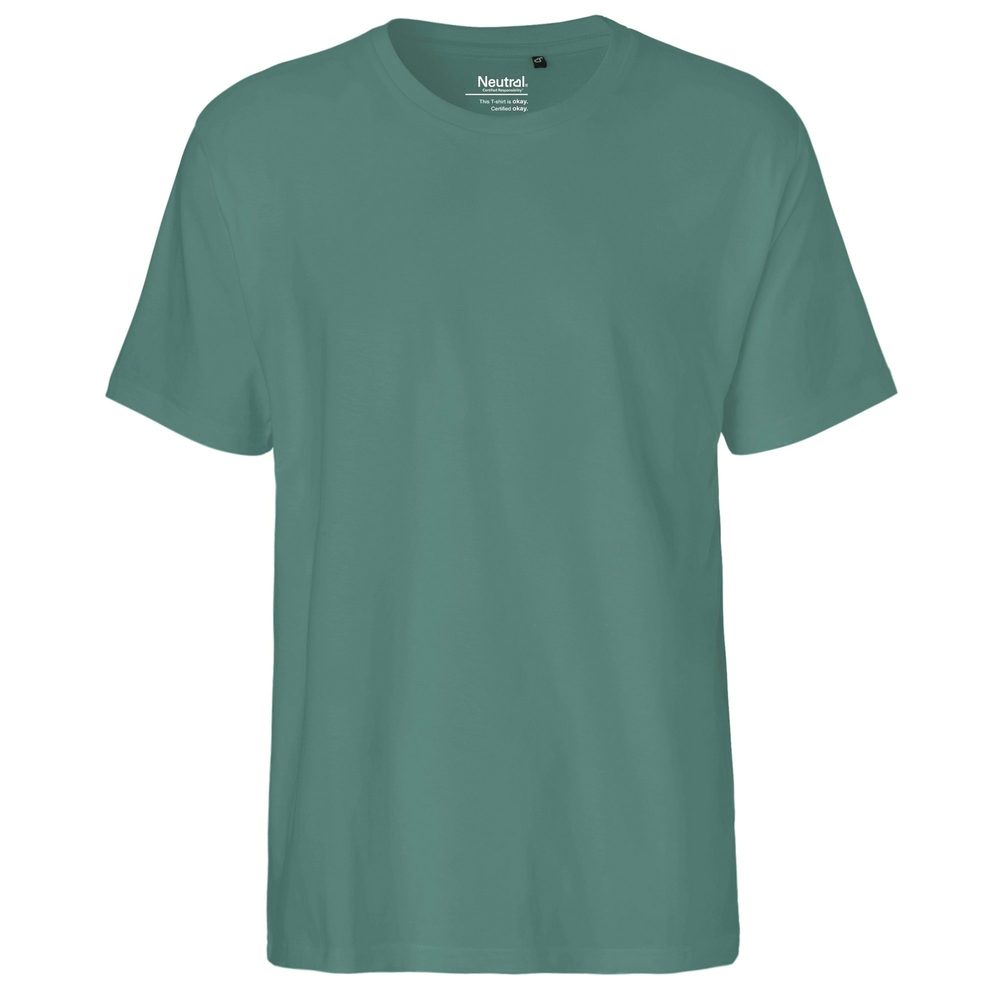 Neutral Pánske tričko Classic z organickej Fairtrade bavlny - Teal | L