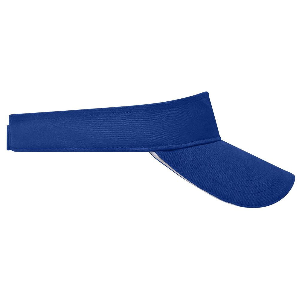 Myrtle Beach Šilt Sunvisor MB6123 - Biela / tmavomodrá | uni