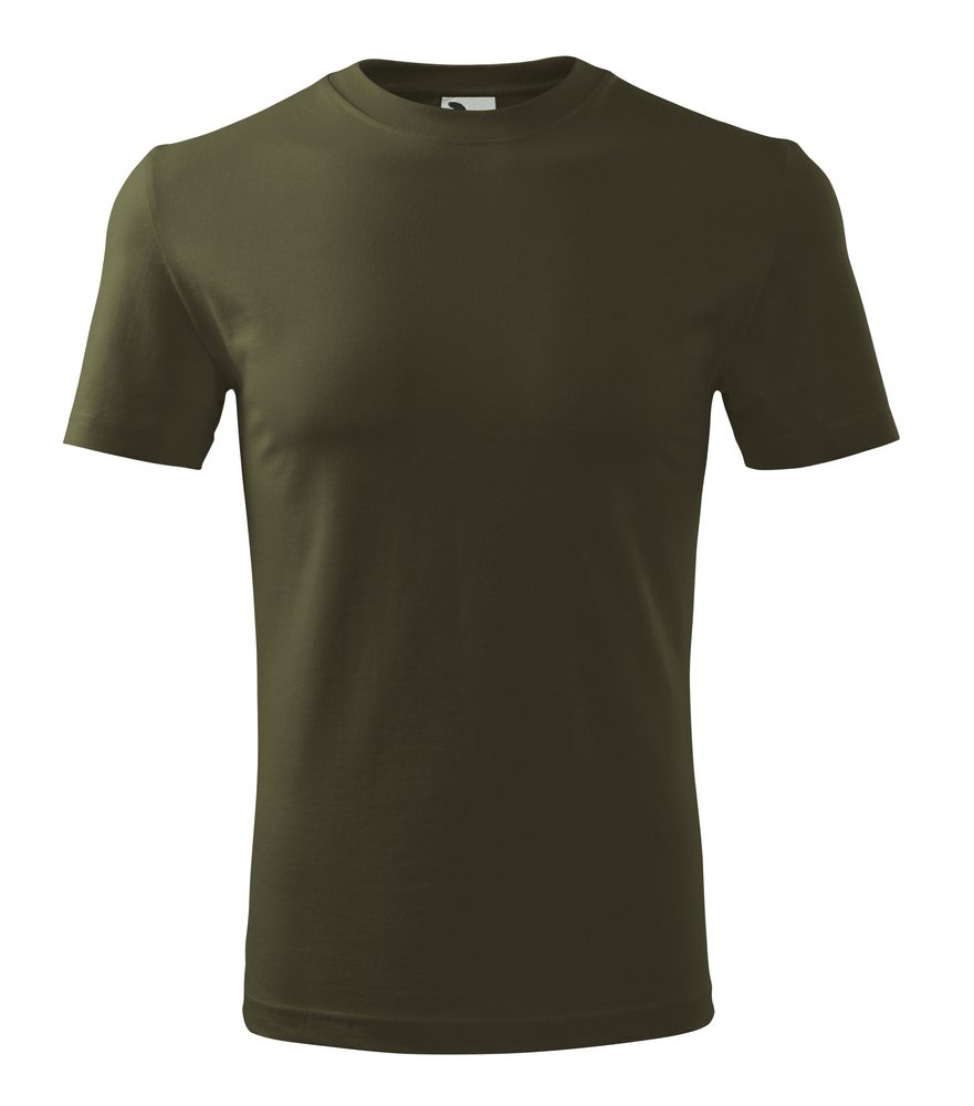 MALFINI Pánské tričko Classic New - Military | L