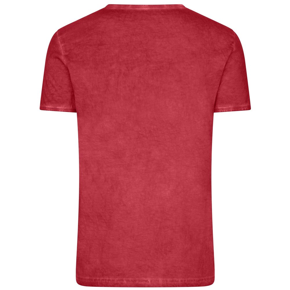 James & Nicholson Pánska tričko Gipsy JN976 - Červená | XXXL