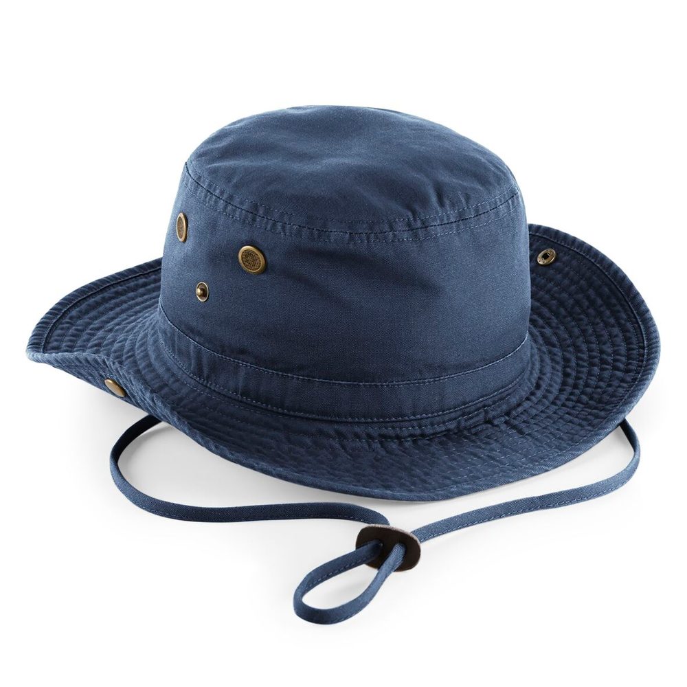 E-shop Beechfield Bavlnený klobúk Outback # Námornícka modrá