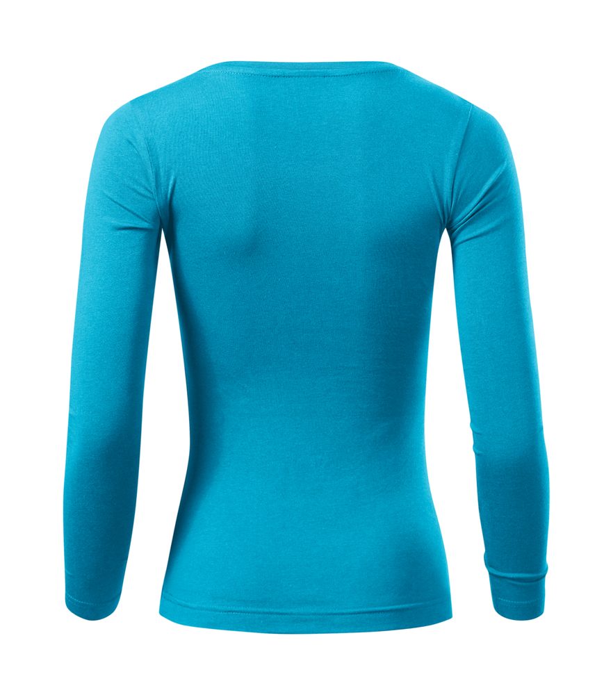 MALFINI Dámske tričko s dlhým rukávom Fit-T Long Sleeve - Námornícka modrá | S