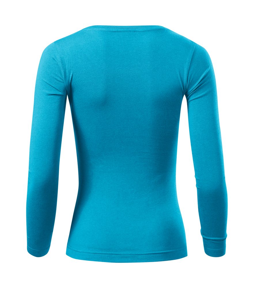 MALFINI Dámske tričko s dlhým rukávom Fit-T Long Sleeve - Malinová | XS