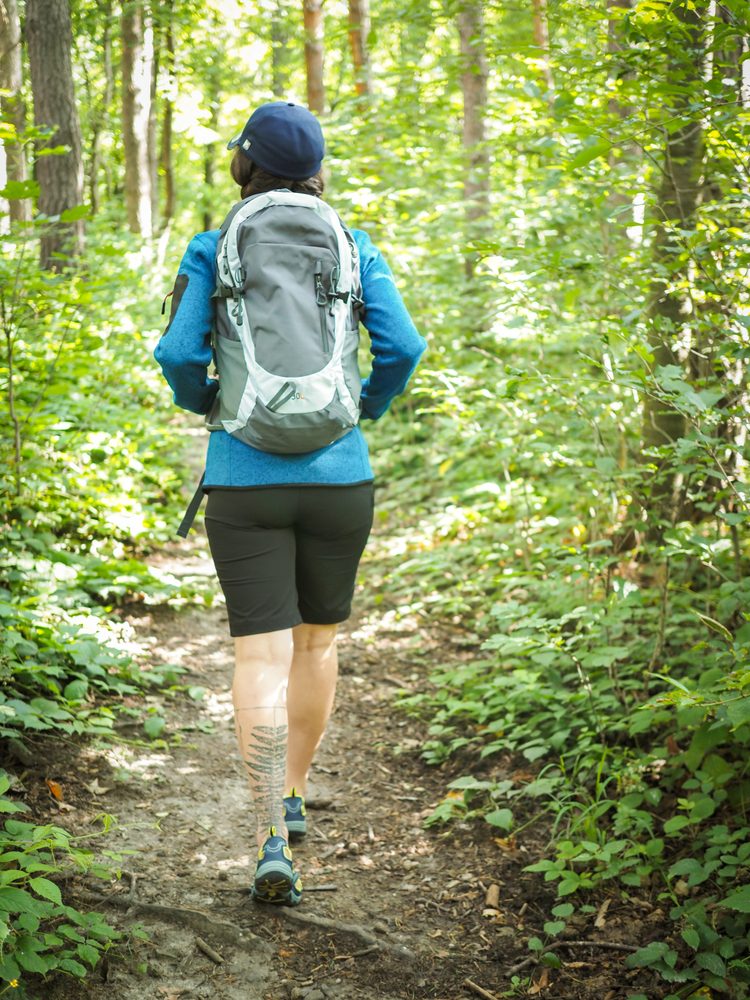 Halfar Turistický batoh TRAIL - Červená