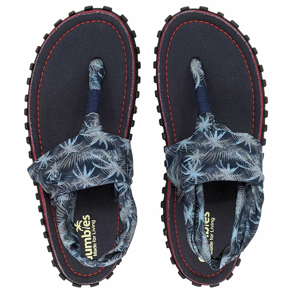 E-shop Gumbies Dámske sandále Gumbies Slingback # Tmavomodrá / svetlomodrá
