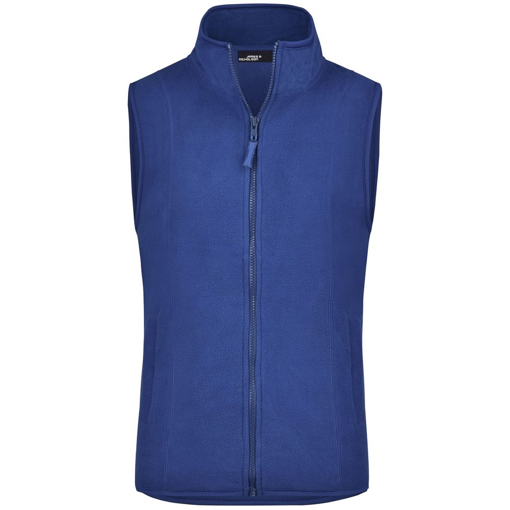 James & Nicholson Dámská fleecová vesta JN048 - Královská modrá | XL
