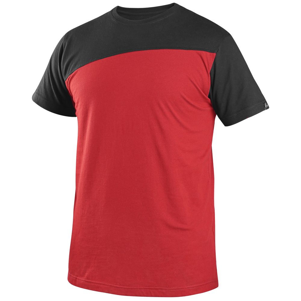 E-shop Canis (CXS) Pánske tričko CXS OLSEN # Červená / čierna