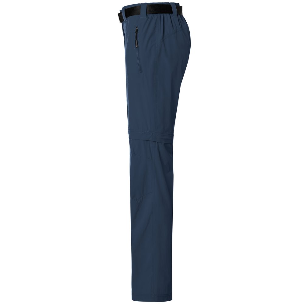 James & Nicholson Pánské outdoorové kalhoty s odepínacími nohavicemi JN1202 - Jasně modrá | S