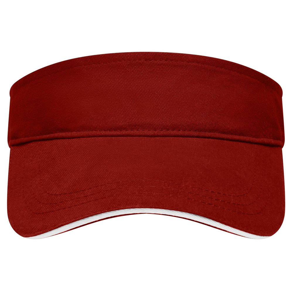 Myrtle Beach Šilt Sunvisor MB6123 - Zelená / biela | uni