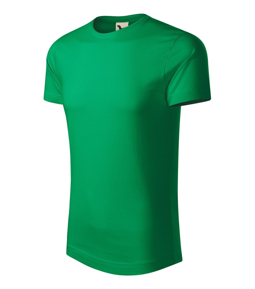 MALFINI Pánské tričko Origin - Středně zelená | L