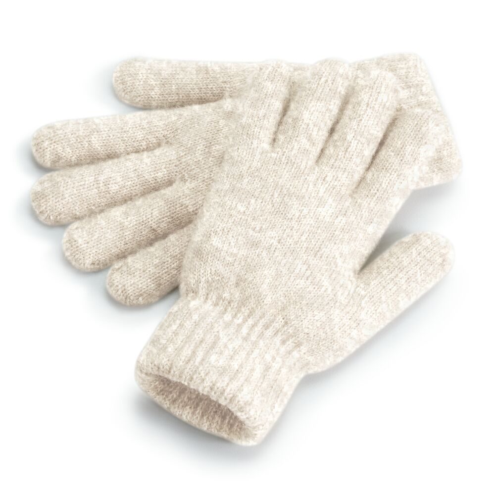 Levně Beechfield Pohodlné pletené zimní rukaviceandlový melír