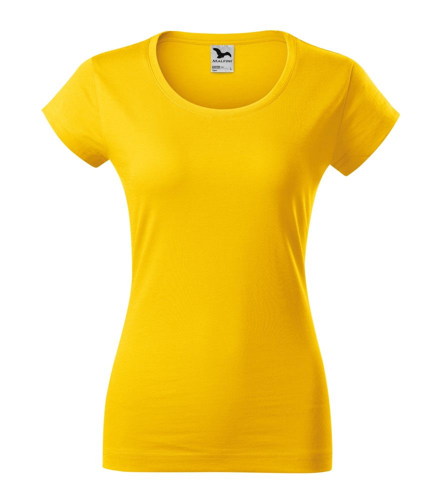 MALFINI Dámské tričko Viper - Žlutá | XS