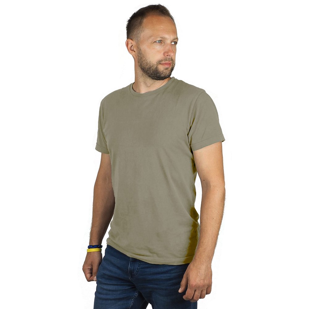 MALFINI Pánske tričko Viper - Svetlá khaki | XXL