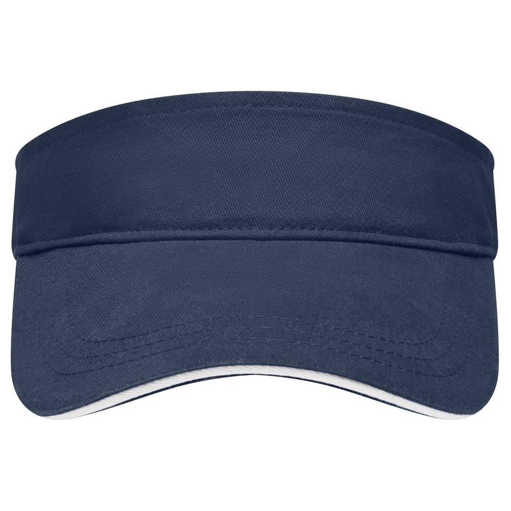 Myrtle Beach Šilt Sunvisor MB6123 - Zelená / biela | uni