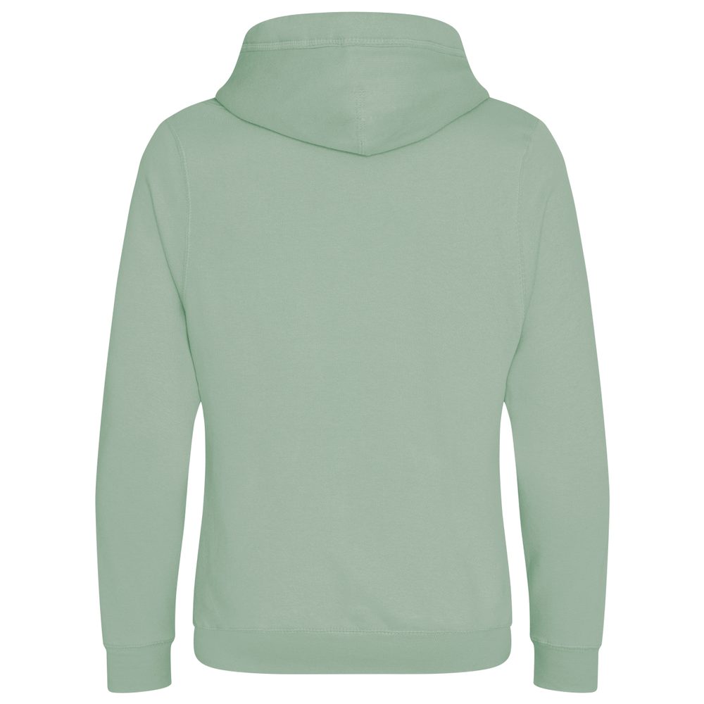 Just Hoods Mikina s prekríženým golierom - Dusty green | S