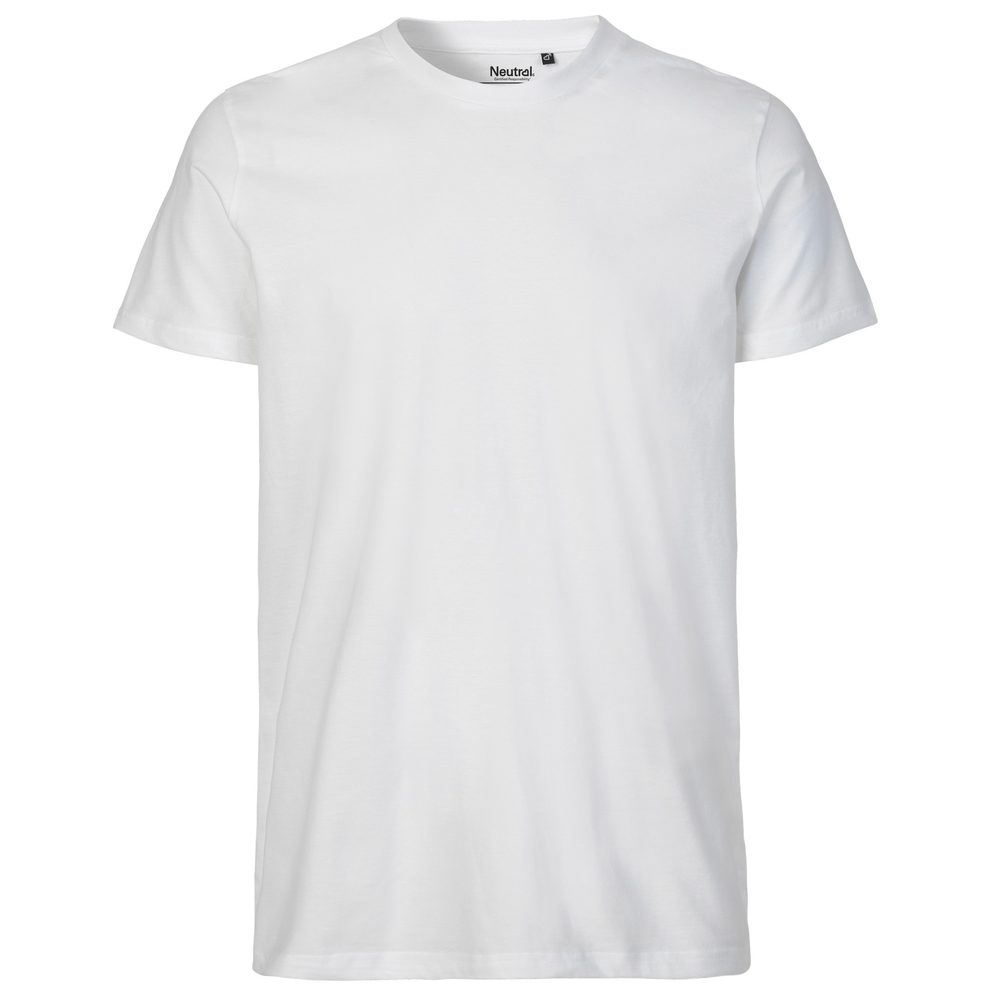 Neutral Pánske tričko Fit z organickej Fairtrade bavlny - Biela | XXXXXL