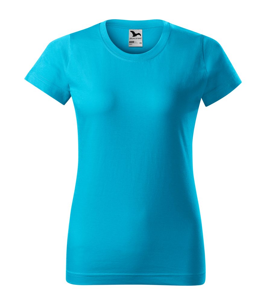 MALFINI (Adler) Dámske tričko Basic - Tyrkysová | XL