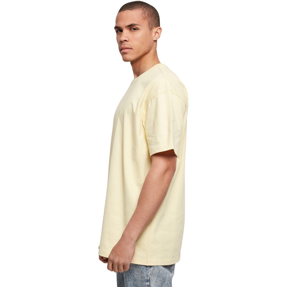 Build Your Brand Pánske tričko Heavy Oversize Tee - Bark | XL