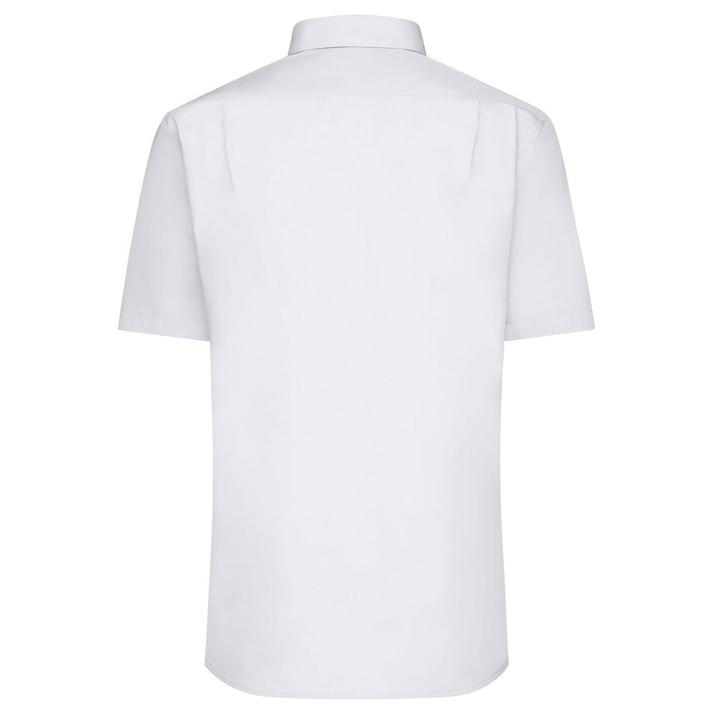 James & Nicholson Pánska košeľa s krátkym rukávom JN680 - Svetloružová | XXL