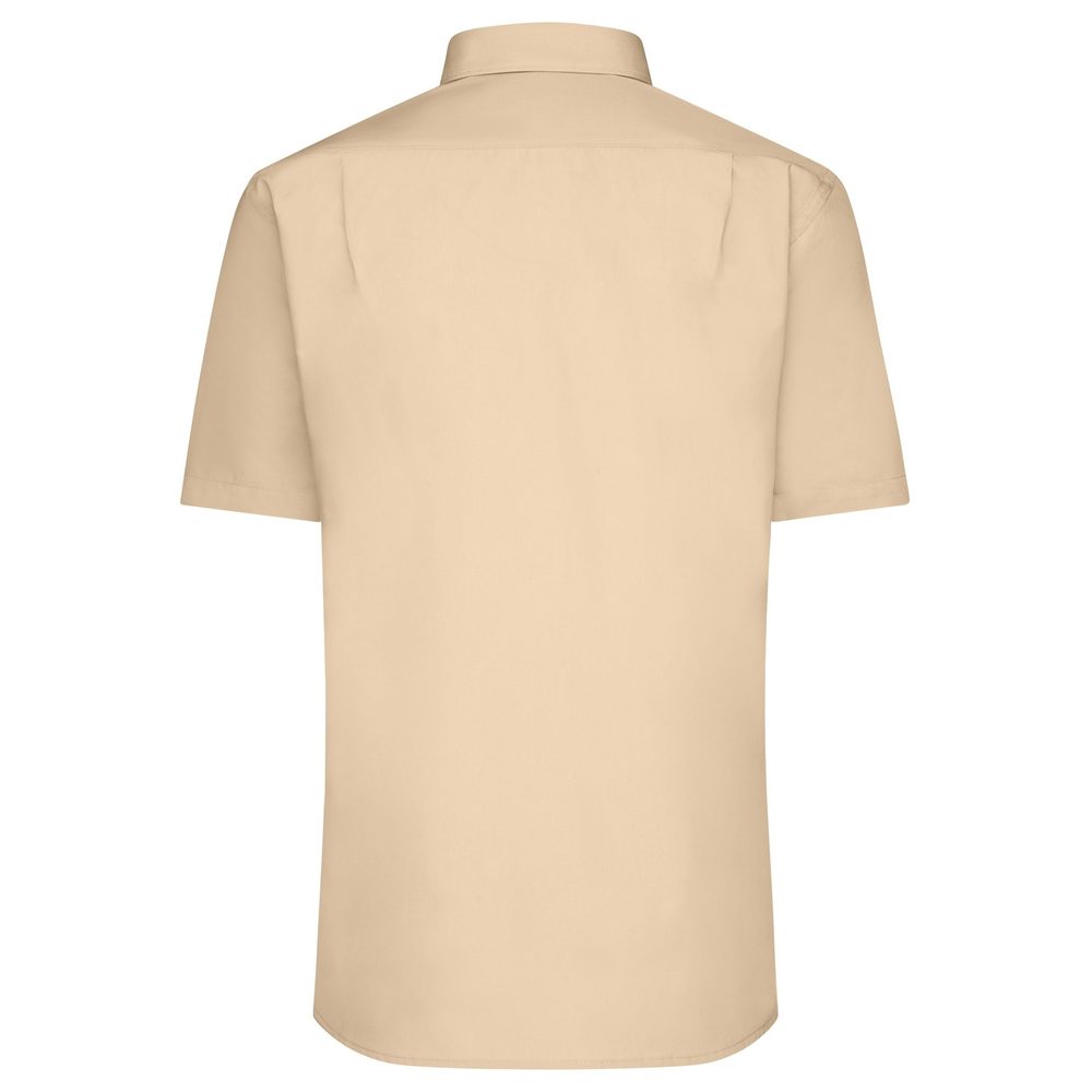 James & Nicholson Pánska košeľa s krátkym rukávom JN680 - Červená | S