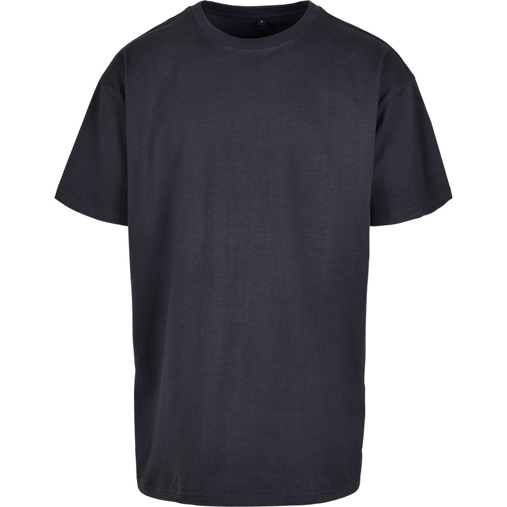 Levně Build Your Brand Pánské tričko Heavy Oversize Tee - Námořní modrá