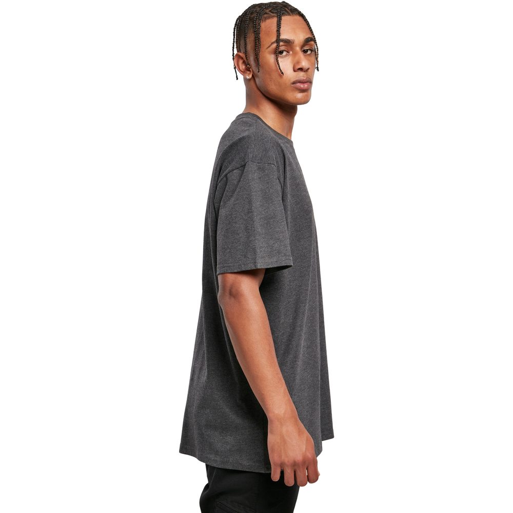 Build Your Brand Pánske tričko Heavy Oversize Tee - Biela | XS