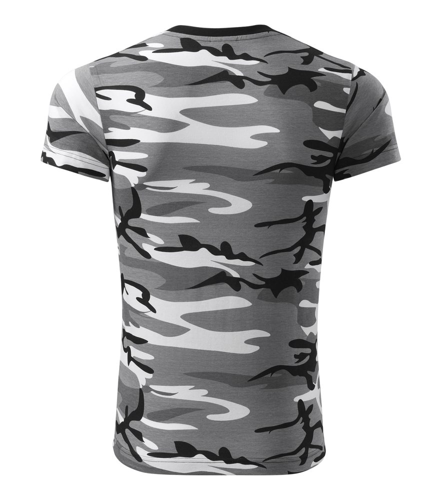 MALFINI Maskáčové tričko Camouflage - Maskáčová hnědá | XXXL