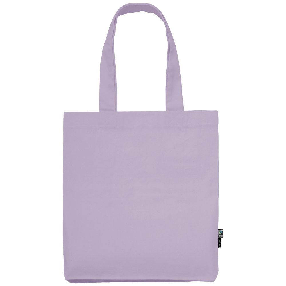 E-shop Neutral Látková nákupná taška z organickej Fairtrade bavlny # Dusty purple