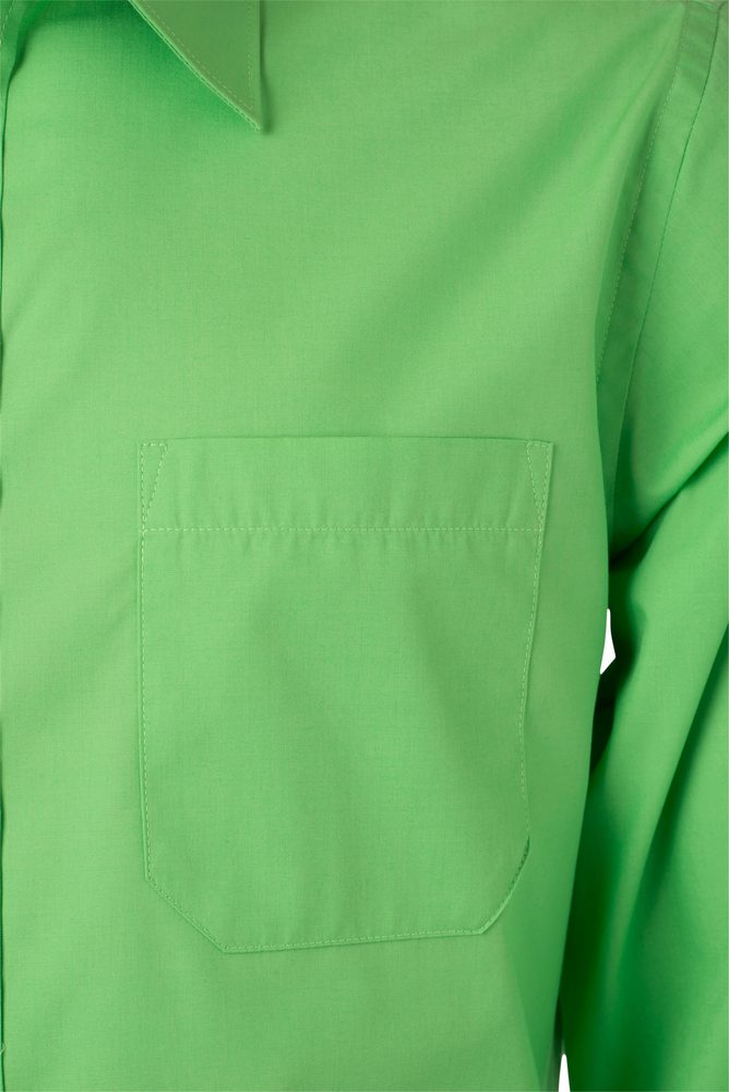 James & Nicholson Pánska košeľa s dlhým rukávom JN678 - Hnedá | M