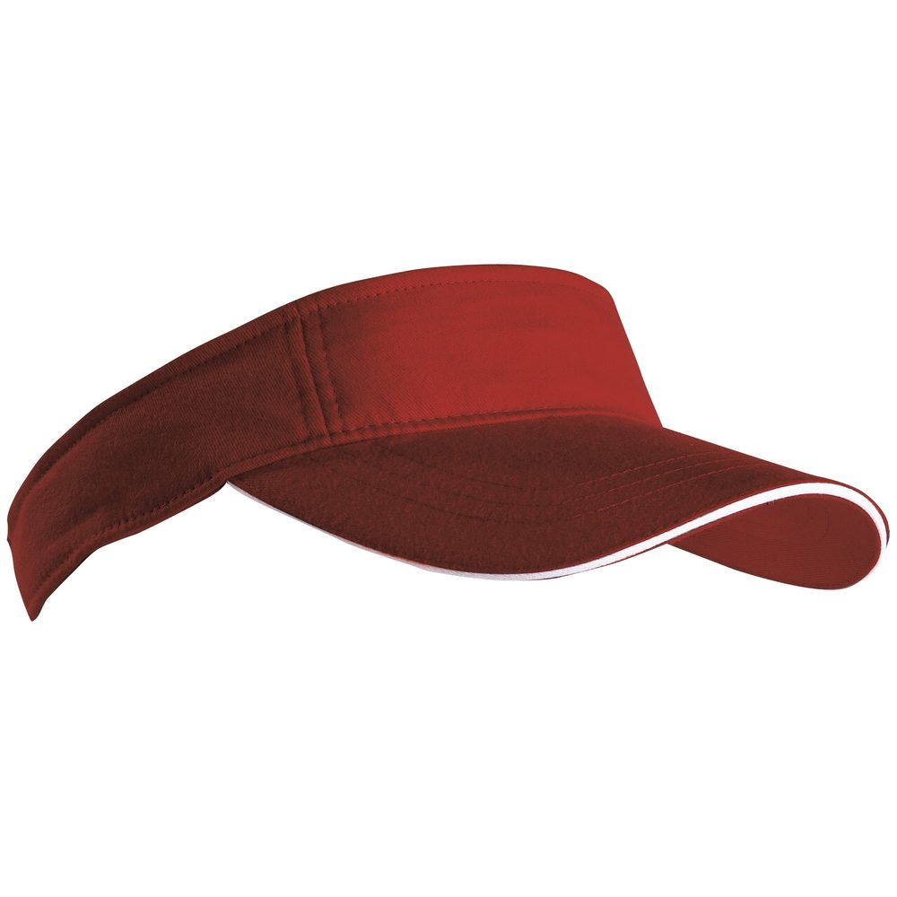 Myrtle Beach Šilt Sunvisor MB6123 - Biela / tmavomodrá | uni