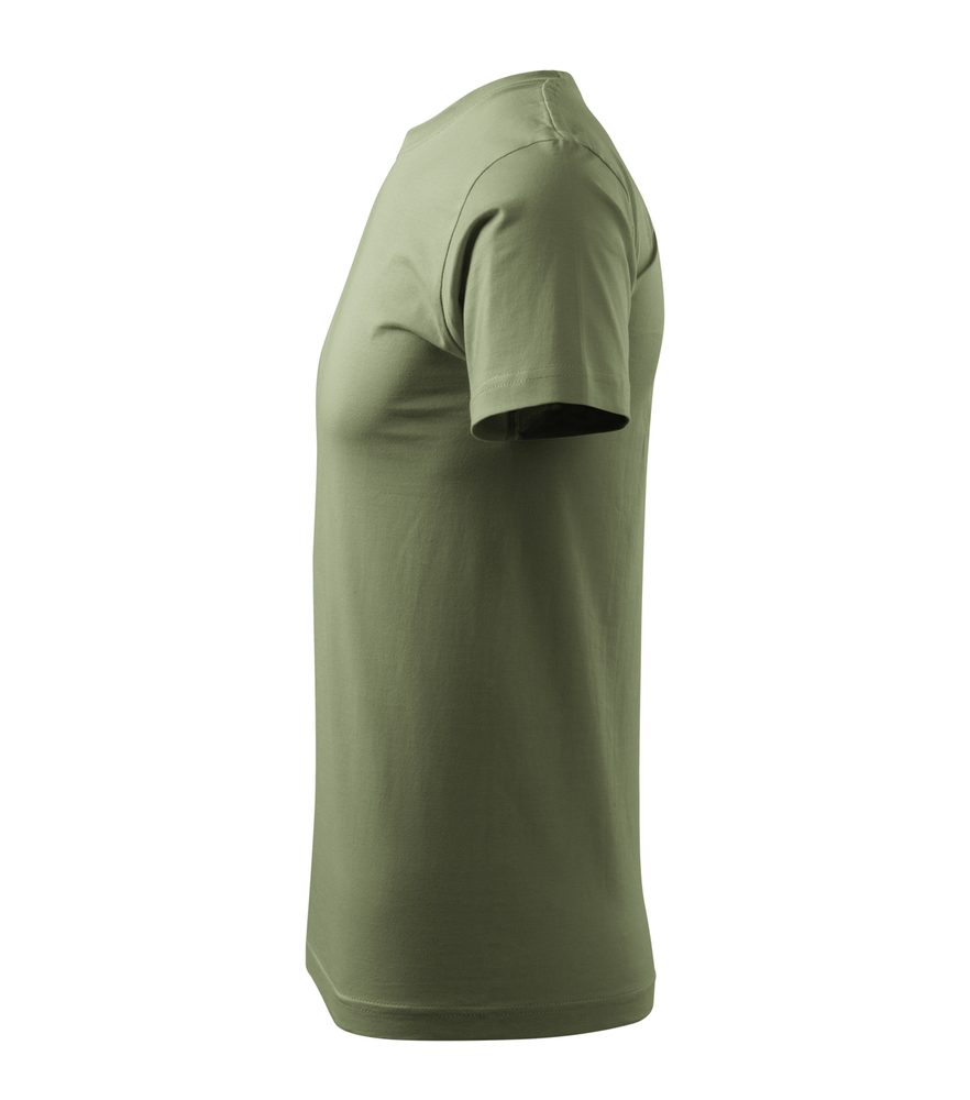 MALFINI Pánske tričko Basic - Army | M